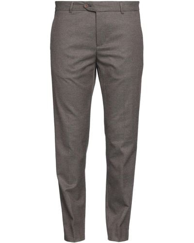 MULISH Trousers Polyester, Viscose, Elastane - Grey