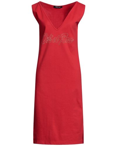 Odi Et Amo Midi Dress - Red