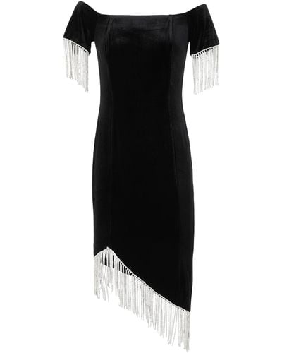 Lavish Alice Midi Dress - Black