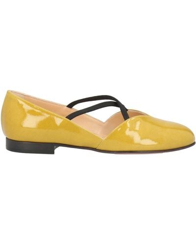 A.Testoni Ballet Flats - Yellow
