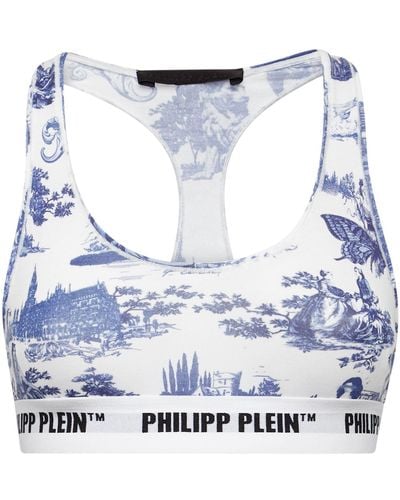 Philipp Plein Sujetador - Azul