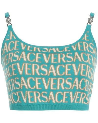 Versace Top - Blu