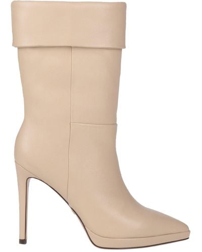 Lola Cruz Ankle Boots - Natural