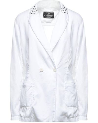 Mason's Suit Jacket - White