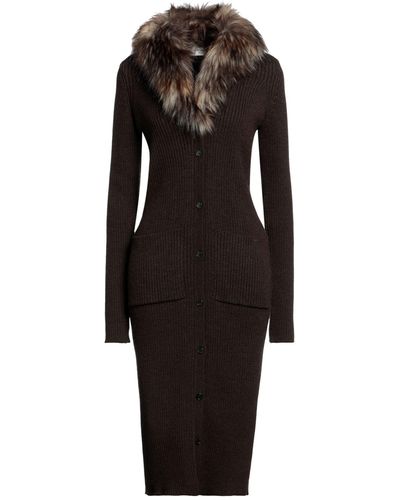 Saint Laurent Overcoat & Trench Coat - Black
