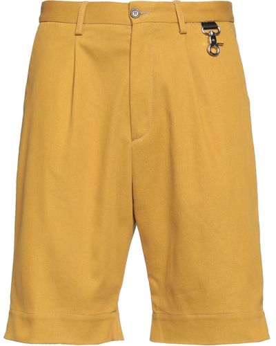 Paura Shorts & Bermuda Shorts - Yellow