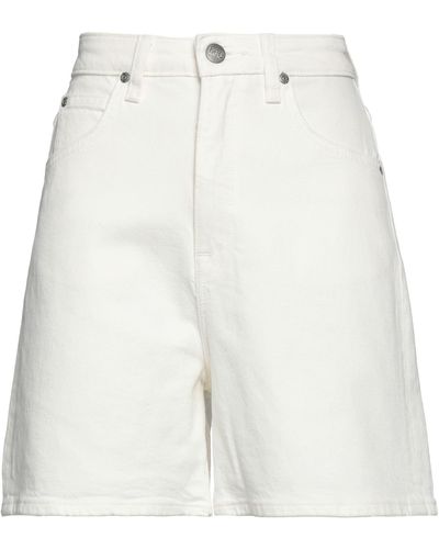 Lee Jeans Denim Shorts - White