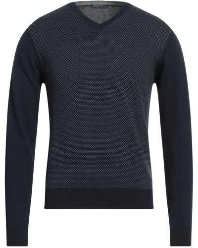 Avignon Midnight Sweater Cotton - Blue