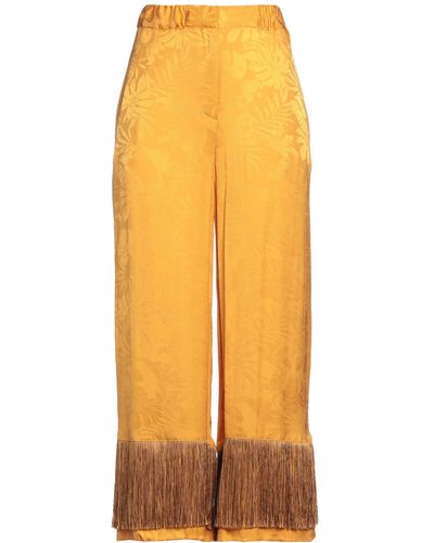 SIMONA CORSELLINI Trouser - Orange