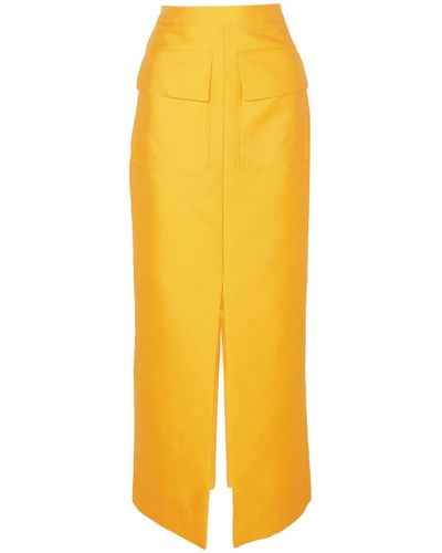Merchant Archive Long Skirt - Yellow