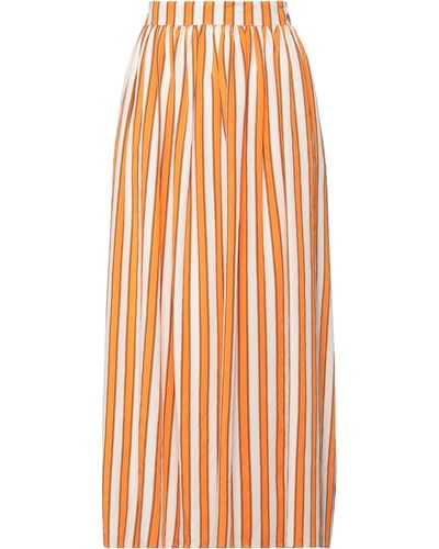 Ottod'Ame Maxi Skirt - Orange