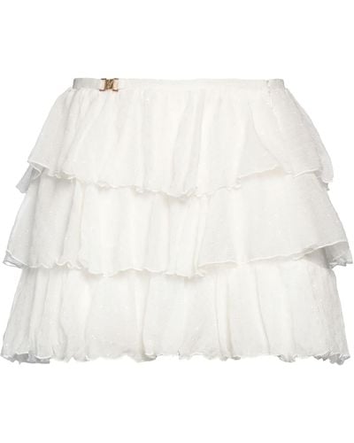 Blumarine Mini Skirt - Natural