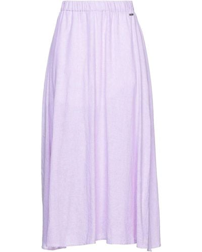 Armani Exchange Midi Skirt - Purple