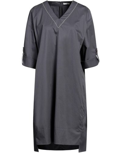 Peserico Midi Dress - Grey