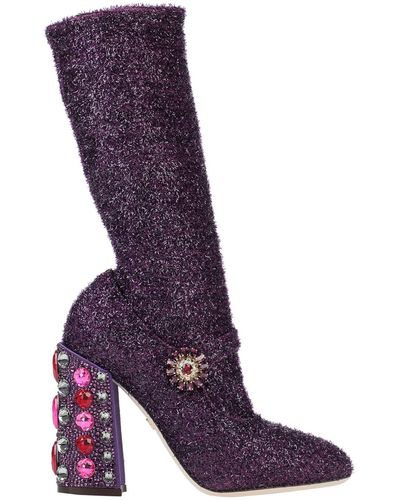 Dolce & Gabbana Boot - Purple