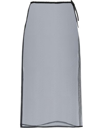 Barena Midi Skirt - Grey