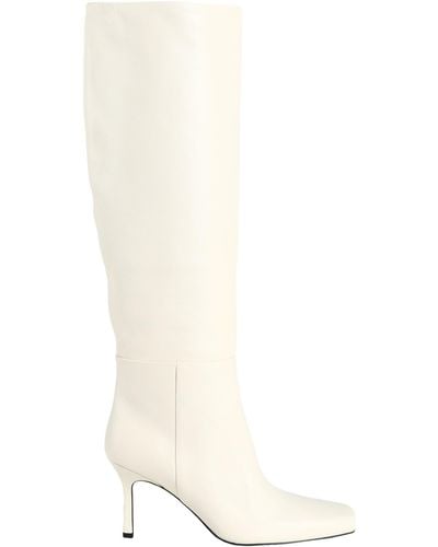 & Other Stories Knee Boots - White