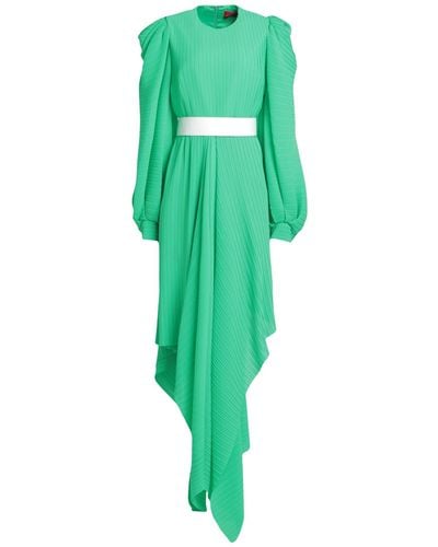 Solace London Midi Dress - Green