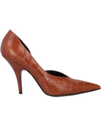 Patrizia Pepe Court Shoes - Brown