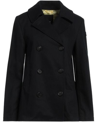 Add Overcoat & Trench Coat - Black