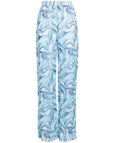 FACE TO FACE STYLE Trouser - Blue