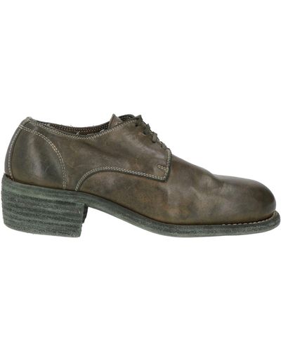 Guidi Lace-up Shoes - Green