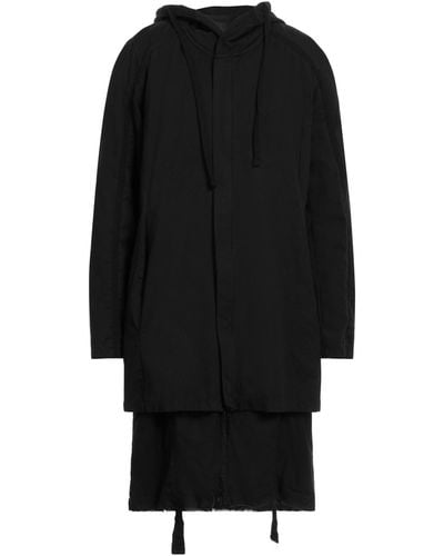 Thom Krom Overcoat & Trench Coat - Black