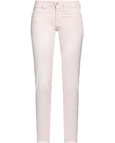 Jacob Coh?n Light Jeans Cotton, Elastane - Pink