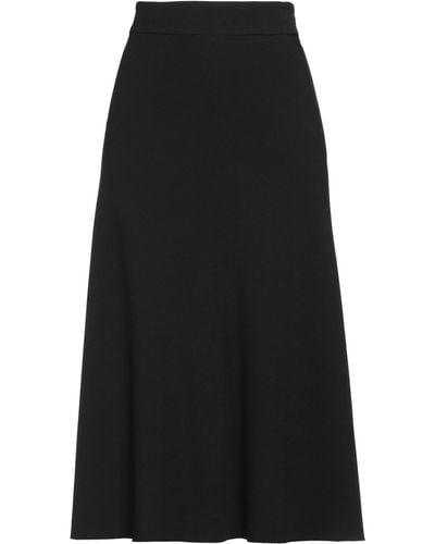 BCBGMAXAZRIA Midi Skirt - Black