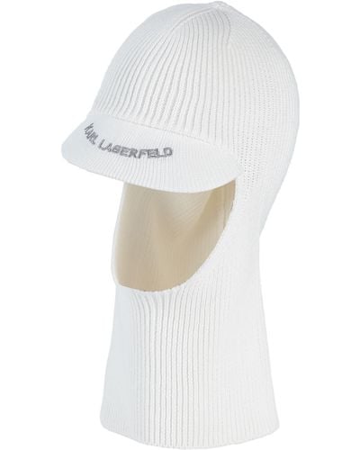 Karl Lagerfeld Chapeau - Blanc