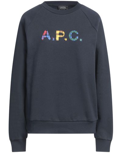 A.P.C. Sweatshirt - Blau