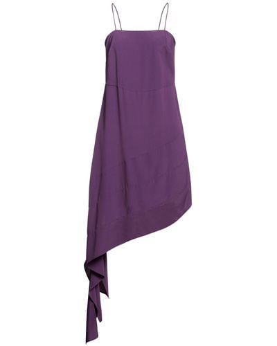 Grifoni Mini Dress - Purple