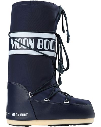 Moon Boot Botte - Bleu