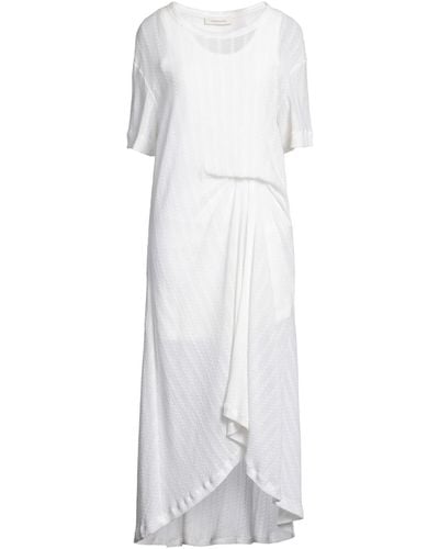 Cedric Charlier Maxi Dress - White