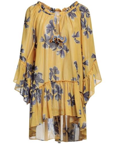 Anjuna Robe courte - Jaune