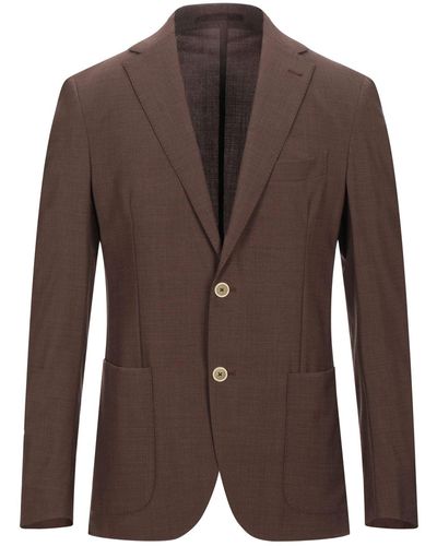 Eleventy Suit Jacket - Brown