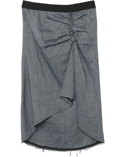 8pm Denim Skirt - Gray