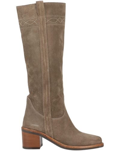 Ash Sage Boot Leather - Brown