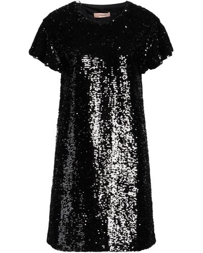 Twin Set Mini Dress - Black