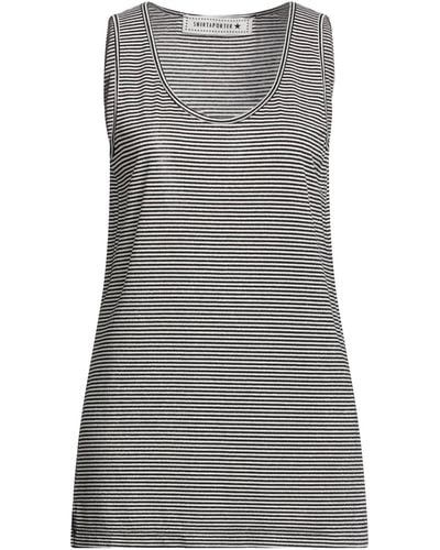 Shirtaporter Camiseta de tirantes - Gris