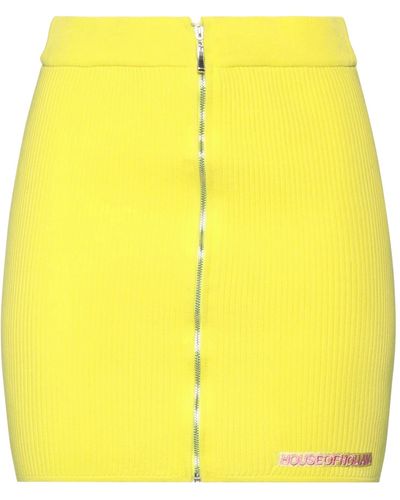House of Holland Mini Skirt - Yellow