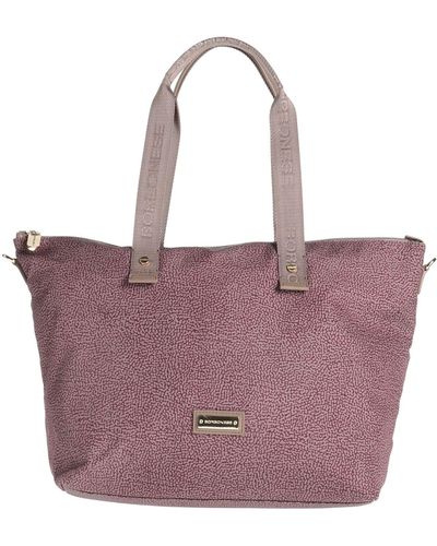 Borbonese Handbag - Purple