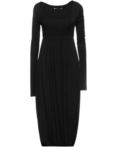 MOON CHOI Midi Dress - Black