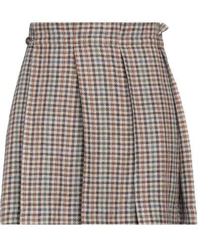 Brunello Cucinelli Mini Skirt - Natural