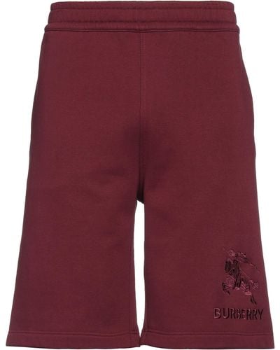 Burberry Shorts et bermudas - Rouge
