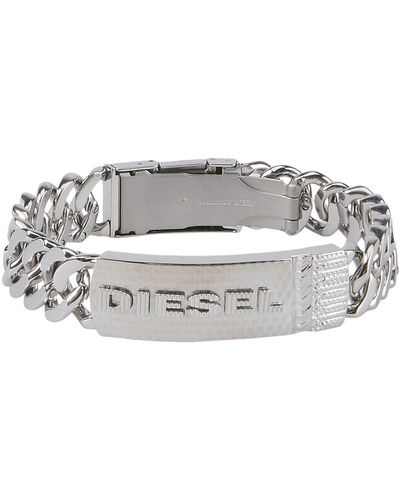 DIESEL Steel -- Bracelet Stainless Steel - White