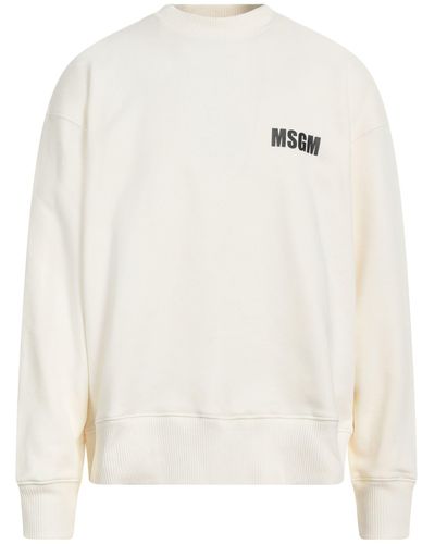 MSGM Sweatshirt - Weiß