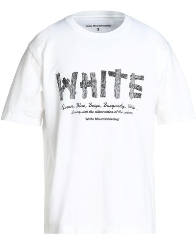 White Mountaineering Camiseta - Blanco