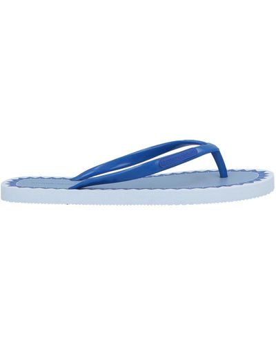 Emporio Armani Toe Post Sandals - Blue
