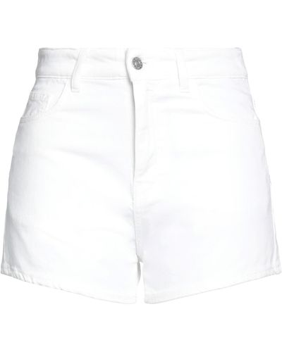 Jucca Denim Shorts - White